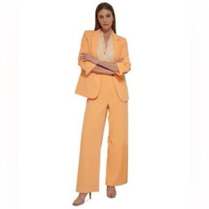 Women's DKNY Orange Jackets and Pants